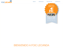 Tablet Screenshot of foic-lecanda.com